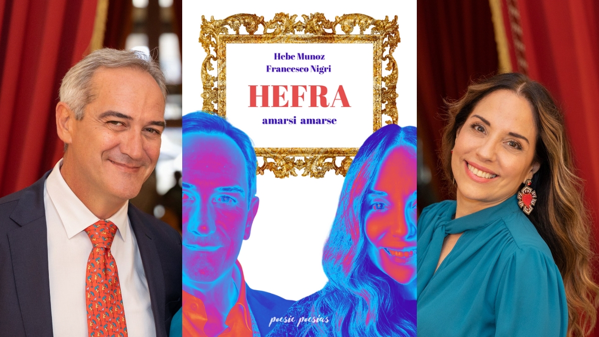 HEFRA: il nuovo libro di poesie d'amore di Hebe Munoz e Francesco Nigri in italiano e spagnolo | In Book cartaceo su Amazon